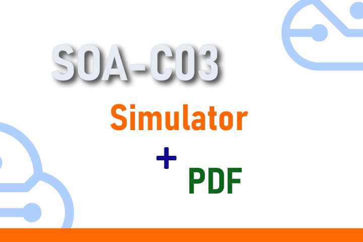 Package SOA-C03 - AWS Certified CloudOps Engineer - Associate - Simulator + PDF