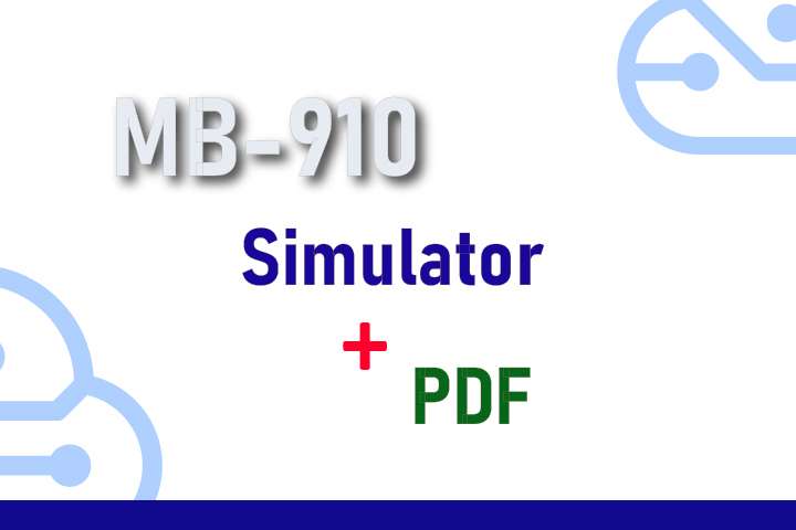 Package MB-910 - Dynamics 365 Fundamentals (CRM) - Simulator + PDF