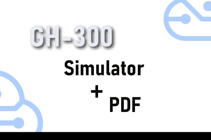 Package GH-300 - GitHub Copilot - Simulator + PDF