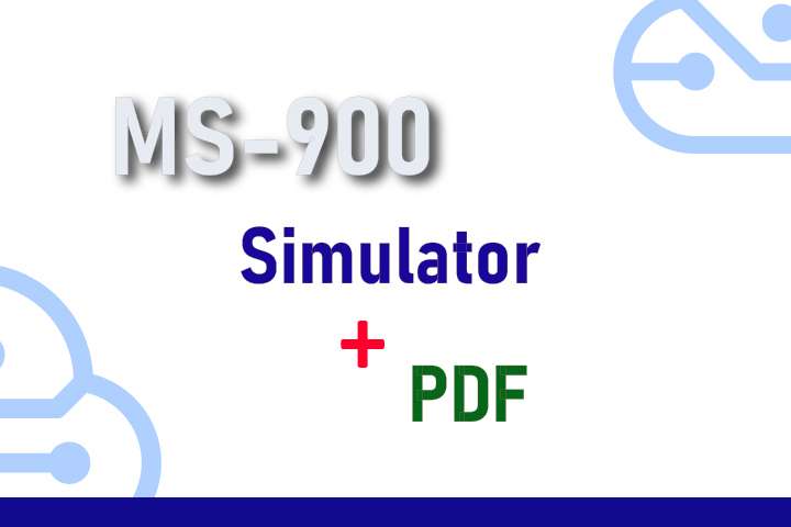 Package MS-900 Fundamentals - Simulator + PDF
