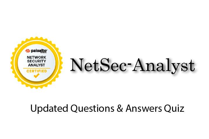 Exam PDF NetSec-Analyst - Palo Alto Networks Certified Network Security Analyst