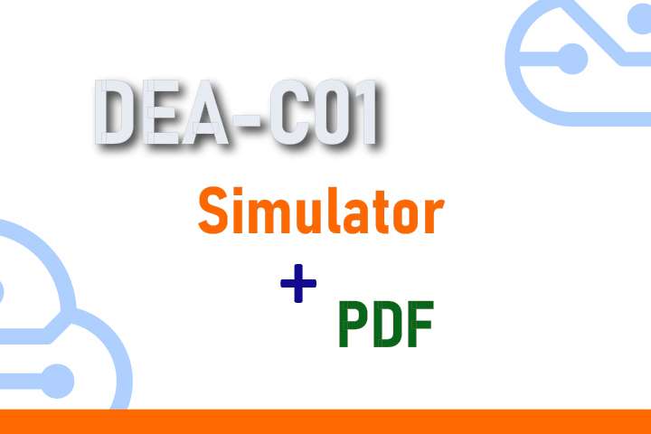 Package DEA-C01 AWS Certified Data Engineer Associate - Simulator + PDF