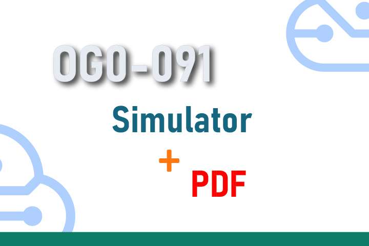 Package OG0-091 - TOGAF® 9.2 Part 1 - Simulator + PDF