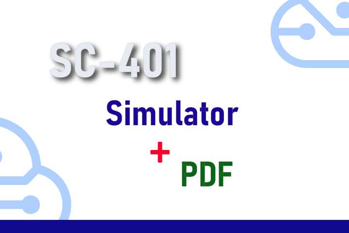 Package SC-401 - Information Security Administrator Associate - Simulator + PDF