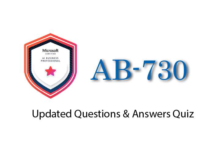 Exam PDF AB-730 - AI Business Professional