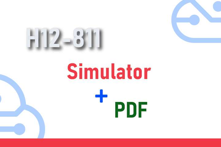 Package Huawei H12-811 - HCIA-Datacom V1.0 - Simulator + PDF