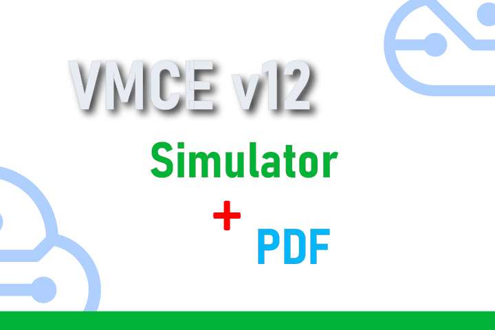 Package Veeam VMCE v12 - Veeam Certified Engineer - Simulator + PDF