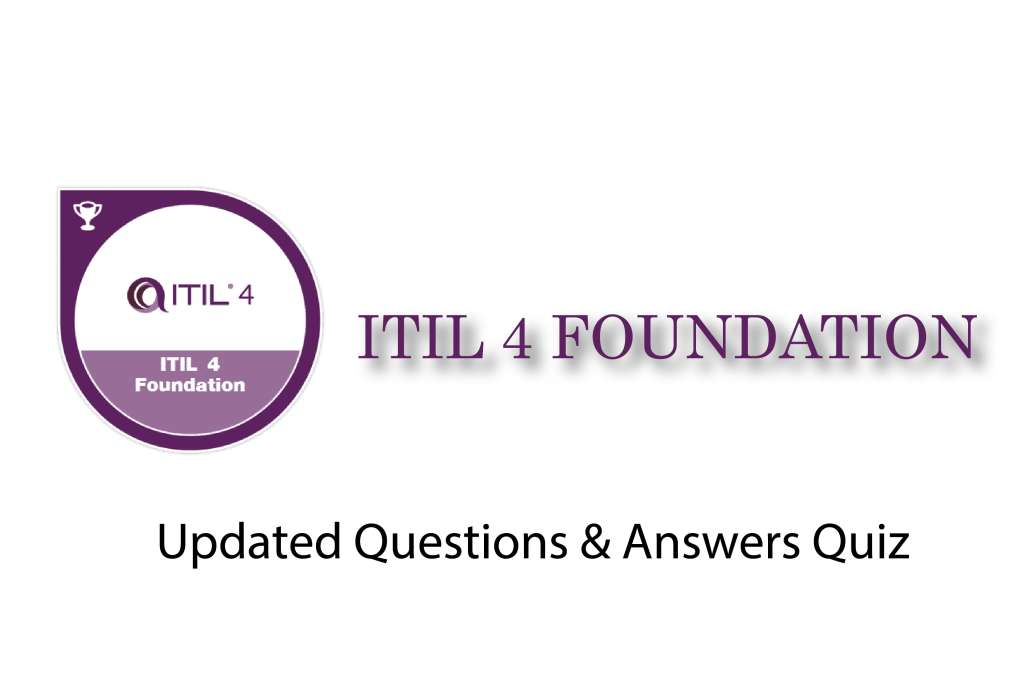 Exam ITIL 4 Foundation